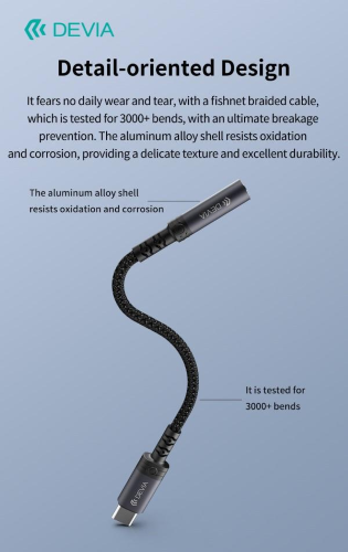 ADATTATORE AUDIO IPURE DA TIPO-C A PRESA JACK 3,5MM